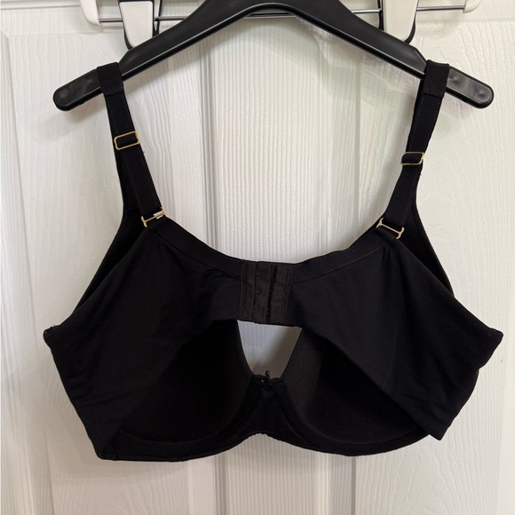 Soma Embraceable Full Coverage Black Underwire T-Shirt Bra Size 40DDD Adj Strap - Picture 3 of 5
